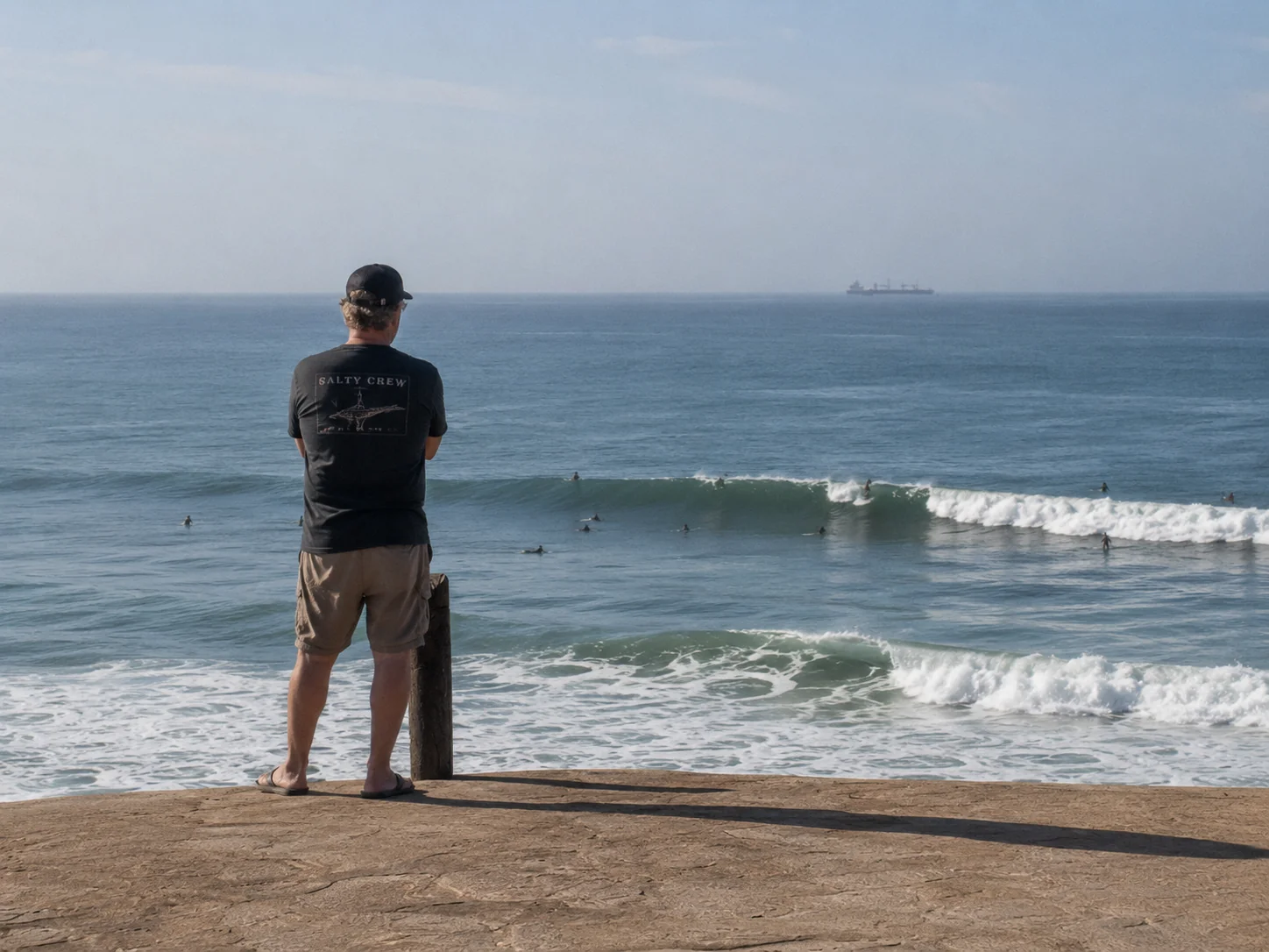 Banana Point surf spot, Morocco
